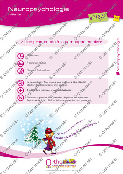 Page 1 de la fiche