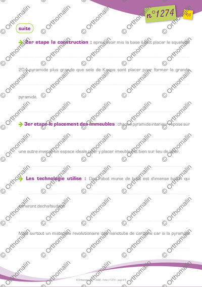 Page 4 de la fiche