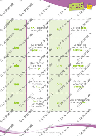Page 4 de la fiche
