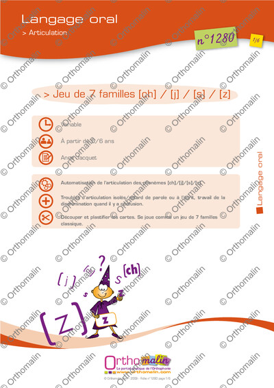 Page 1 de la fiche