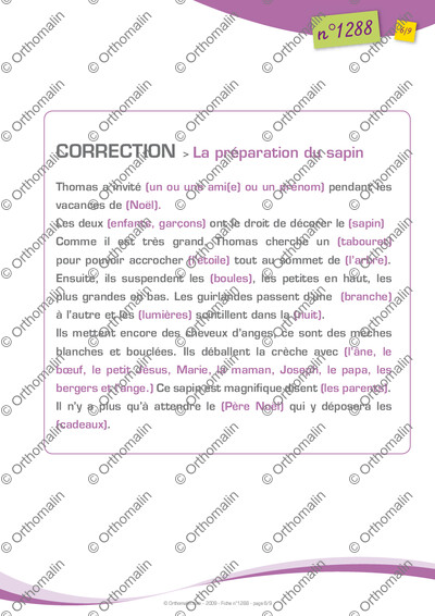 Page 6 de la fiche