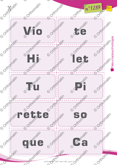 Page 5 de la fiche