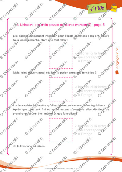 Page 11 de la fiche