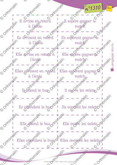 Page 3 de la fiche