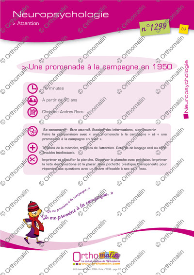Page 1 de la fiche