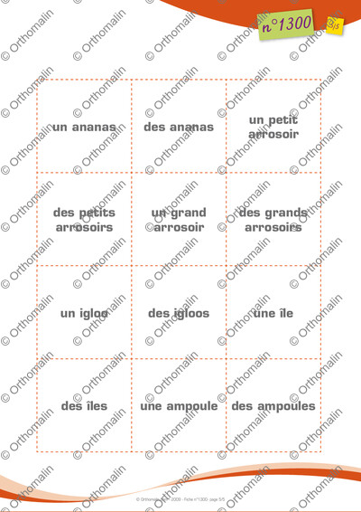 Page 5 de la fiche