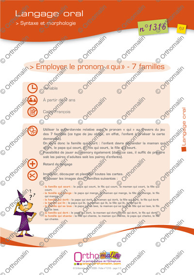 Page 1 de la fiche