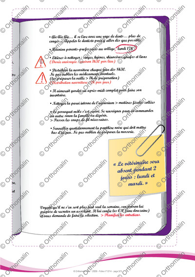 Page 3 de la fiche