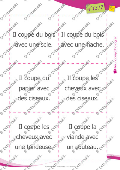 Page 2 de la fiche