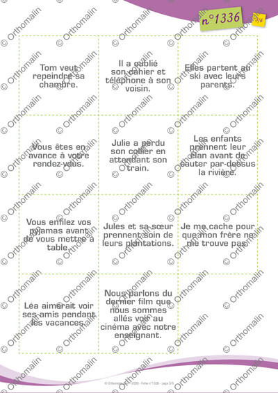 Page 3 de la fiche
