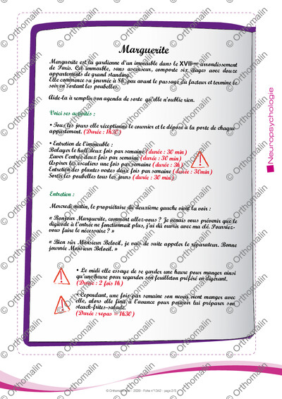 Page 2 de la fiche
