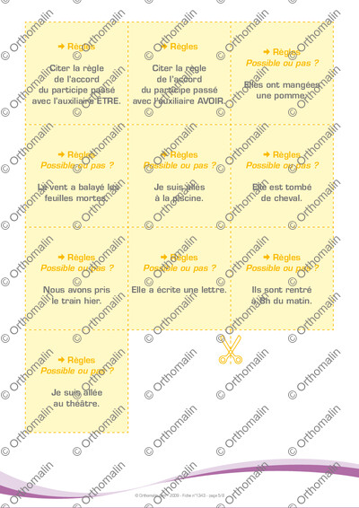 Page 5 de la fiche