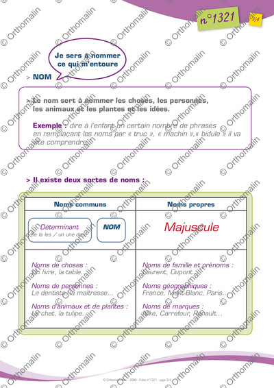Page 3 de la fiche