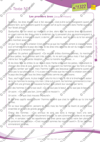 Page 3 de la fiche