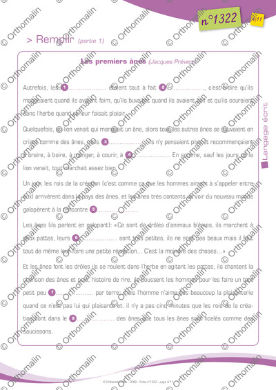 Page 4 de la fiche