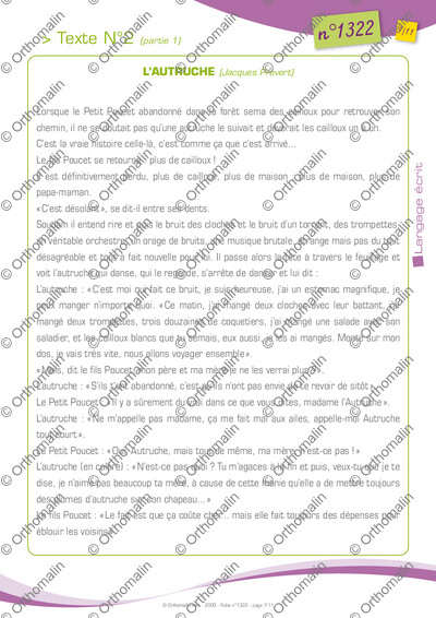 Page 7 de la fiche