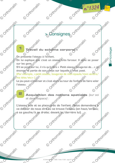 Page 3 de la fiche