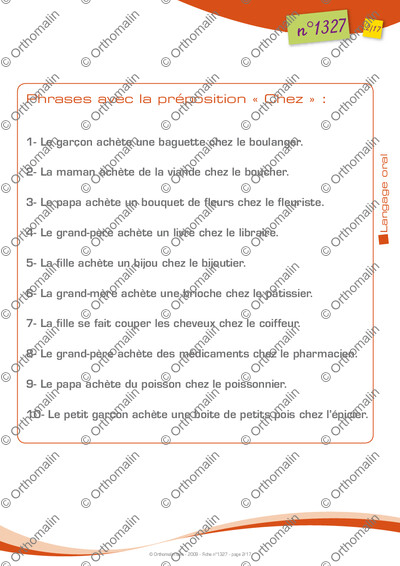 Page 2 de la fiche