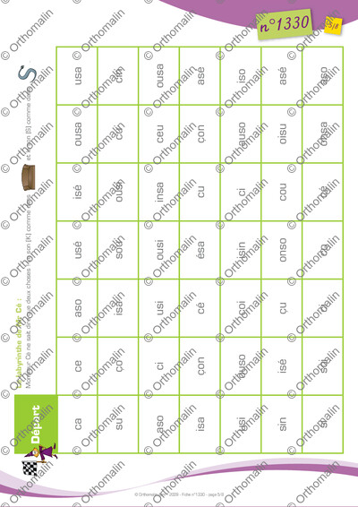 Page 5 de la fiche