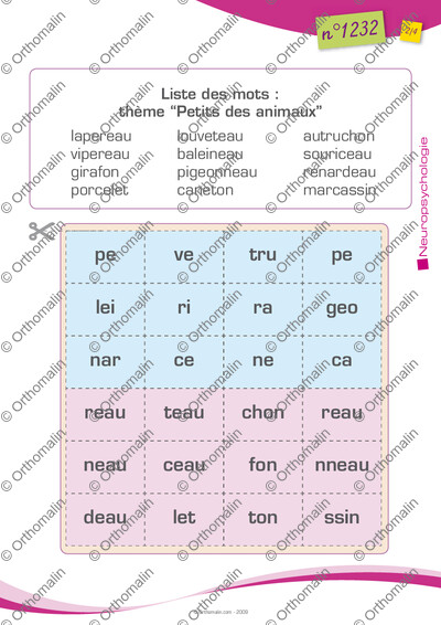 Page 2 de la fiche
