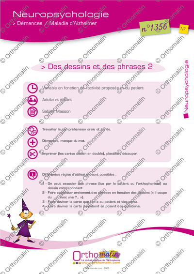 Page 1 de la fiche
