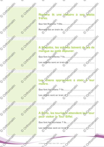 Page 5 de la fiche