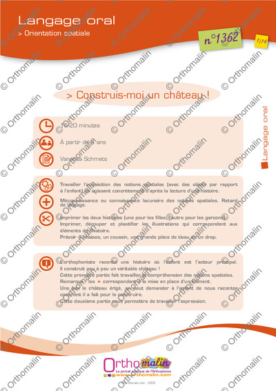 Page 1 de la fiche