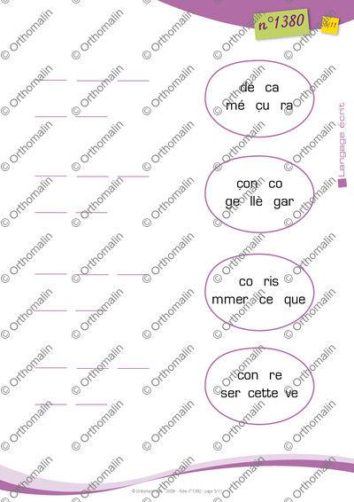 Page 5 de la fiche