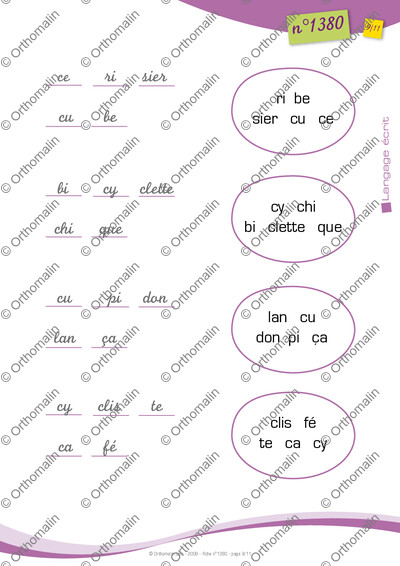 Page 9 de la fiche