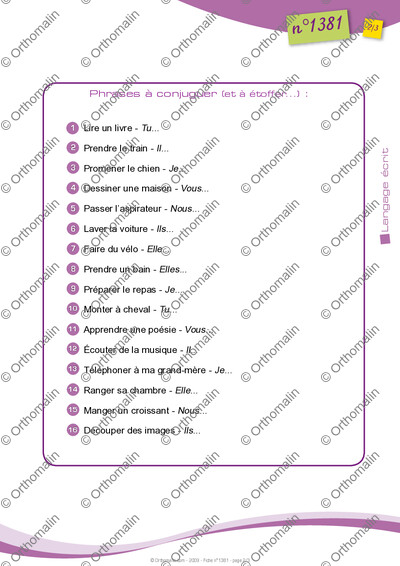 Page 2 de la fiche