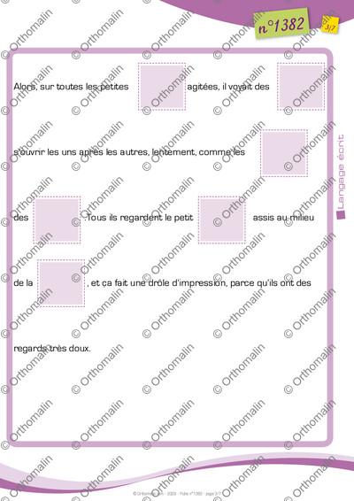 Page 3 de la fiche