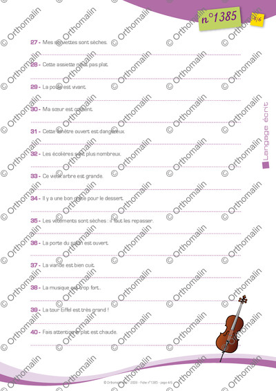 Page 4 de la fiche