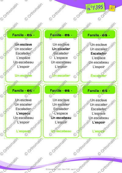 Page 3 de la fiche