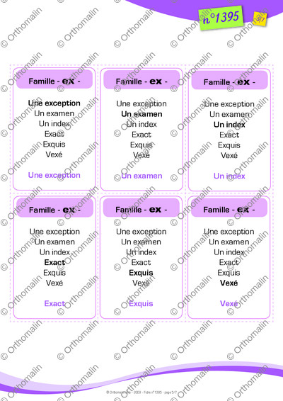 Page 5 de la fiche