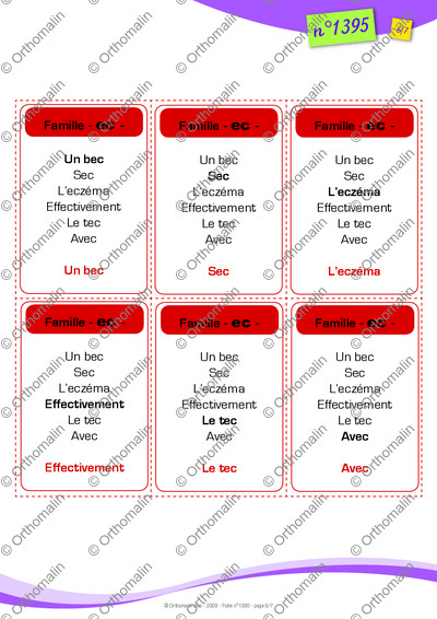 Page 6 de la fiche