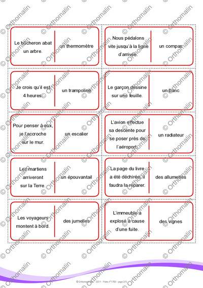 Page 3 de la fiche
