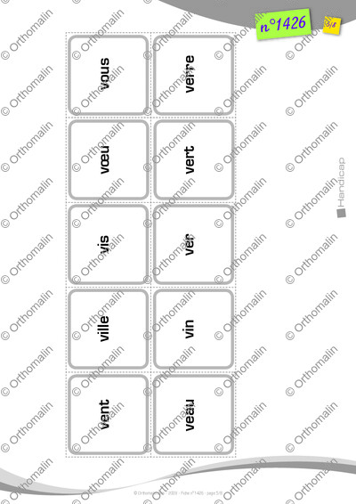 Page 5 de la fiche