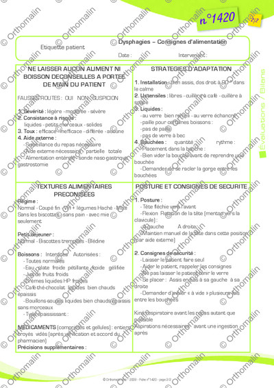 Page 2 de la fiche