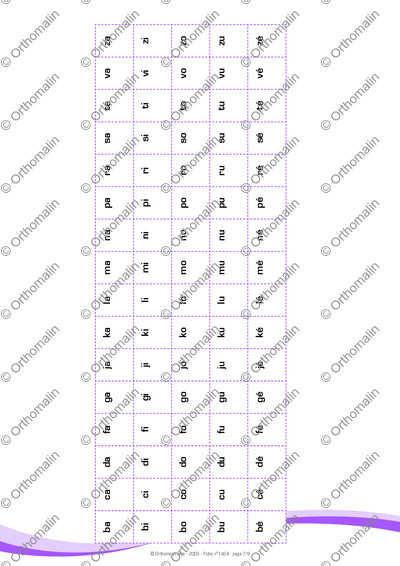 Page 7 de la fiche