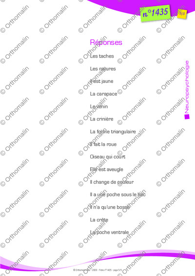Page 5 de la fiche