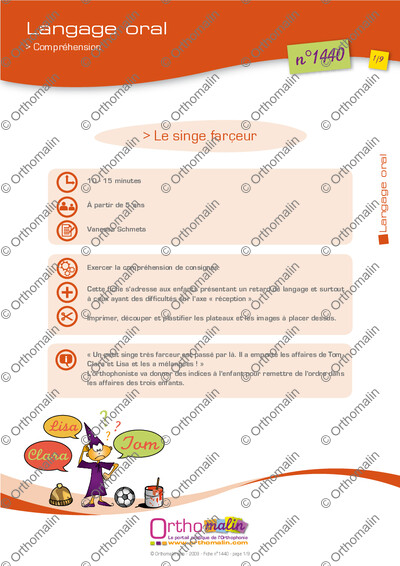 Page 1 de la fiche
