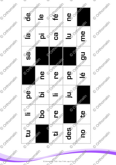 Page 3 de la fiche
