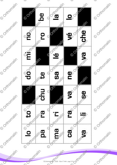 Page 5 de la fiche