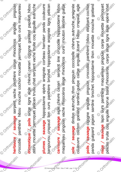 Page 11 de la fiche