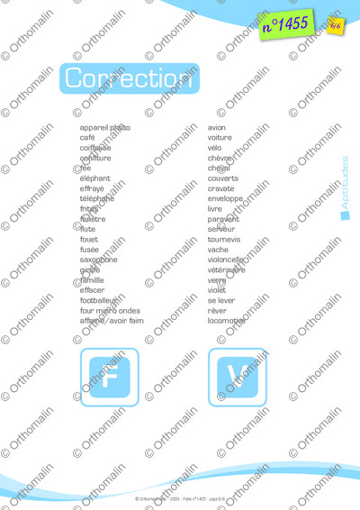 Page 6 de la fiche