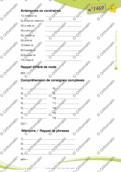 Page 4 de la fiche