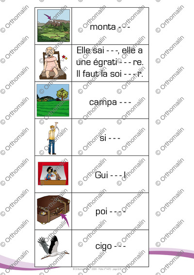 Page 6 de la fiche