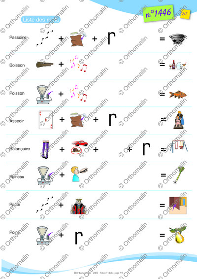 Page 7 de la fiche