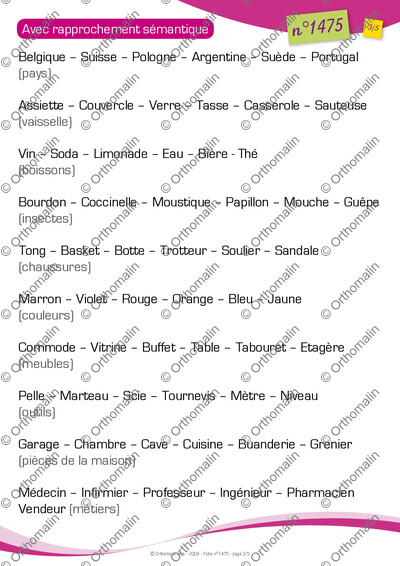 Page 3 de la fiche