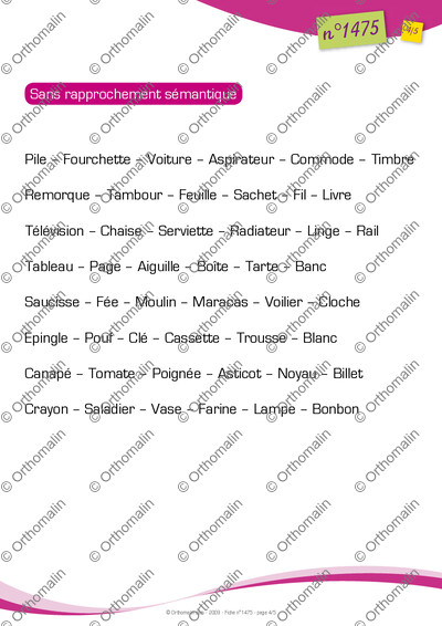 Page 4 de la fiche